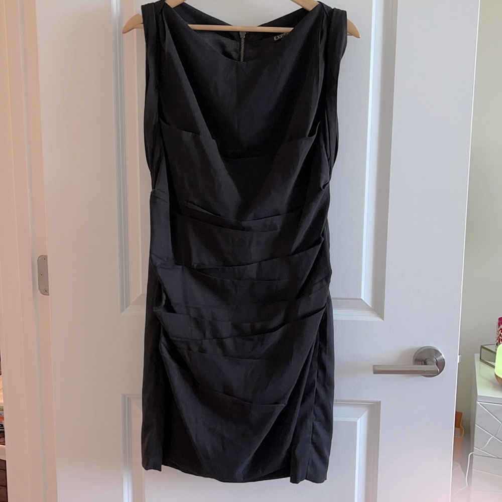 Black cocktail dress